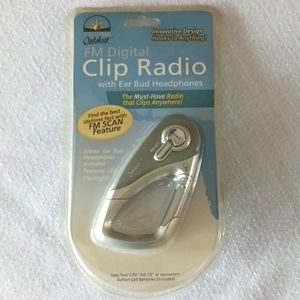 FM digital Clip Radio